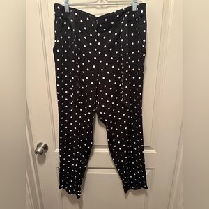 Eva mendes New York and company Polka dot dress pants